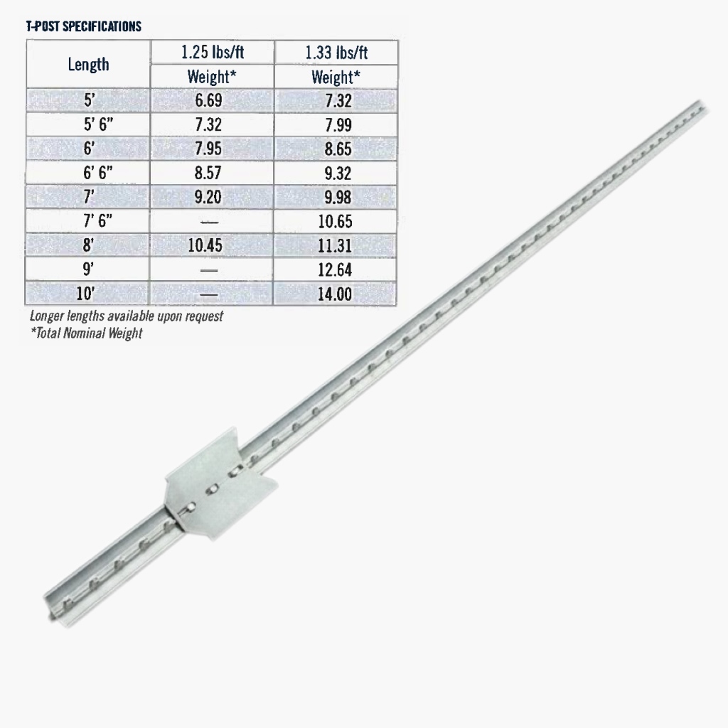 Galvanized T-Posts